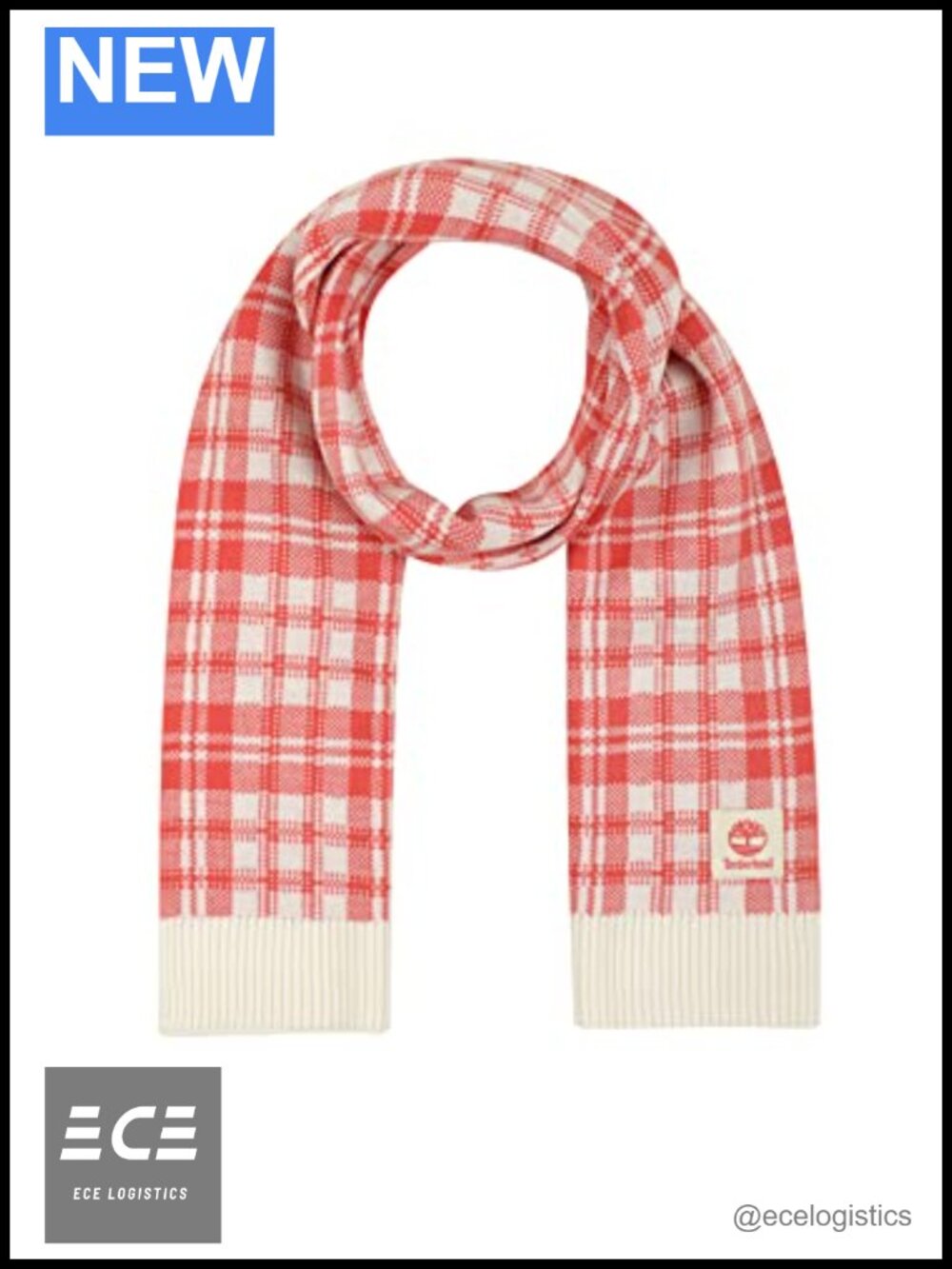 Women's Plaid Scarf Soft Acrylic Cold Weather Wrap